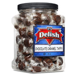 Chocolate Caramel Taffy Chews — Jumbo Jar