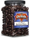 Dark Chocolate Banana Chips Jumbo Jar