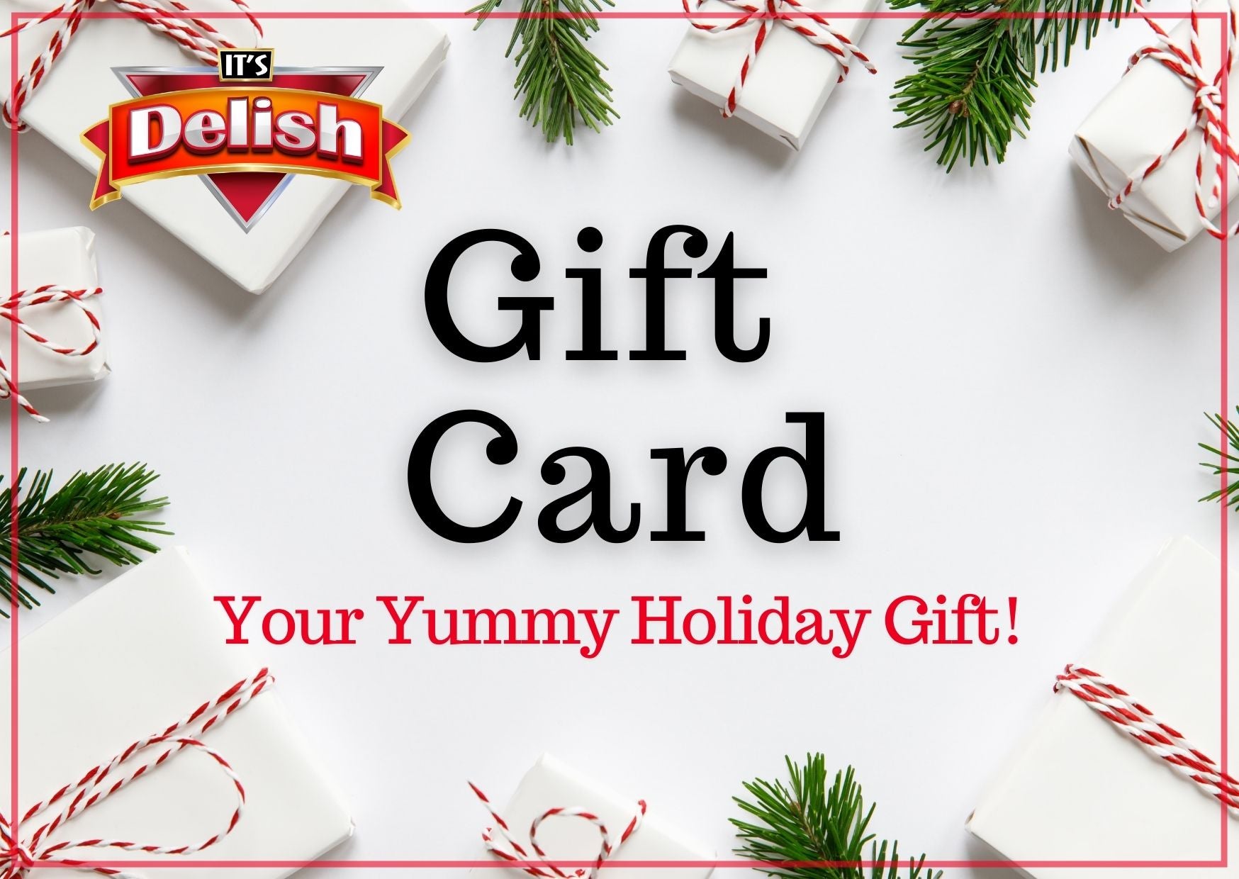 Gift Card — Seasons Greetings - It's Delish